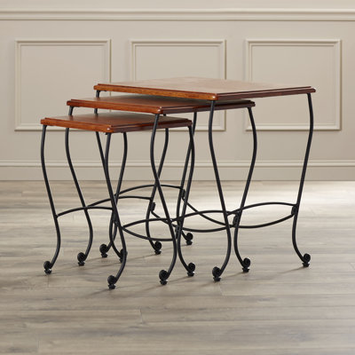 Alcott Hill Baxter 3 Piece Nesting Tables