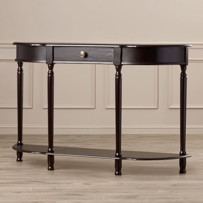 Alcott Hill Abbottsmoor Console Table with Turned Legs