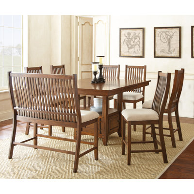 Alcott Hill Kayan 8 Piece Dining Set