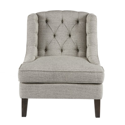 Alcott Hill Hodgson Button Tufted Wingback Chair