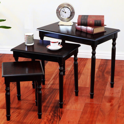 Charlton Home Raynsford 3 Piece Nesting Tables