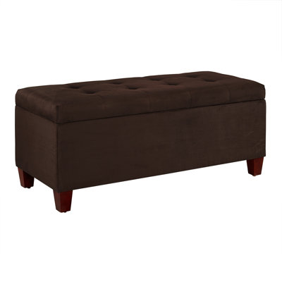 Charlton Home Alfraye Storage Ottoman