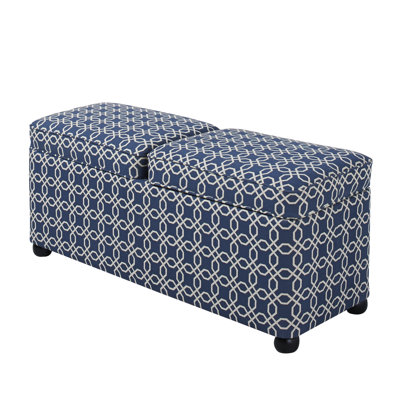 Charlton Home Centreville Upholstered Storage Be..