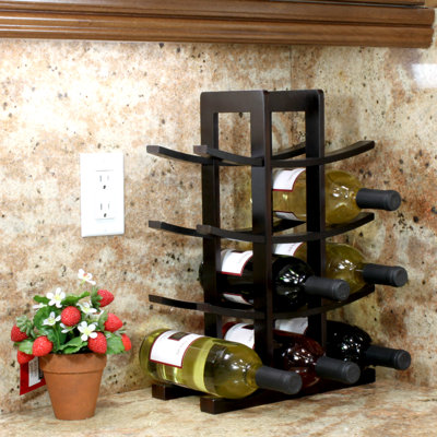 Varick Gallery Edgemont 12 Bottle Tabletop Wine ..