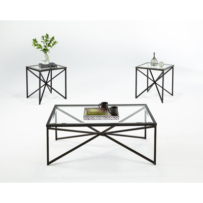 Brayden Studio Greene 3 Piece Coffee Table Set