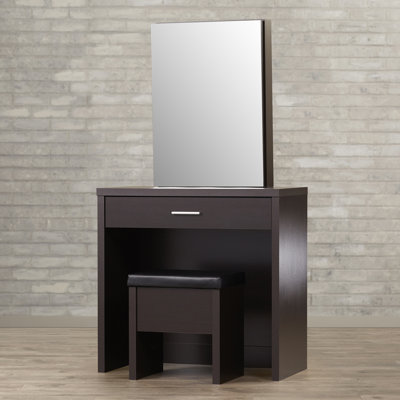 Brayden Studio Stirling Vanity Set with Mirror