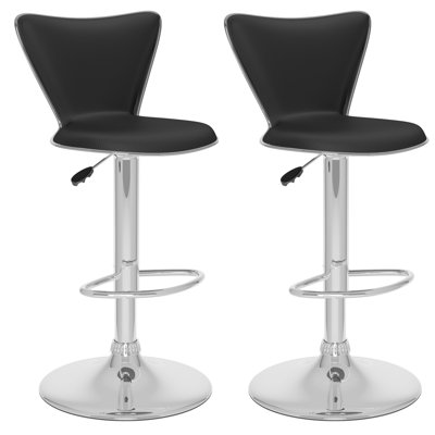 Brayden Studio Honea Adjustable Height Swivel Ba..
