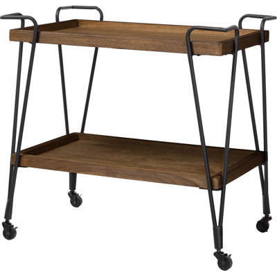 Brayden Studio Lohr Serving Cart
