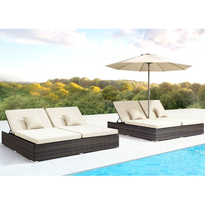 Brayden Studio Bowie Atlantic Chaise Lounge