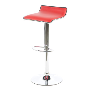 Brayden Studio Lucht Adjustable Height Bar Stool (Set of 2)