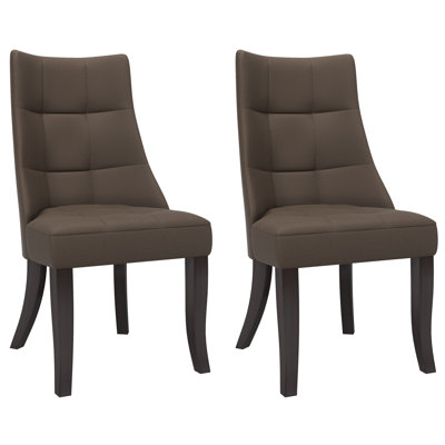 Brayden Studio Iris Parsons Chair (Set of 2)