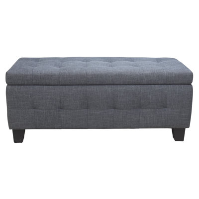 Wade Logan Golden Storage Bedroom Bench