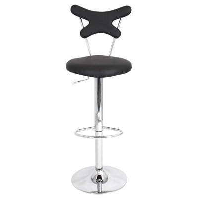 Wade Logan Darren Adjustable Height Swivel Bar Stool
