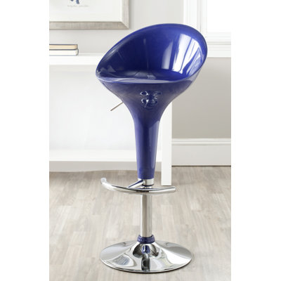 Wade Logan Collier Adjustable Height Swivel Bar ..