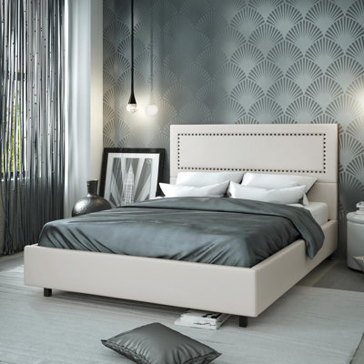 Wade Logan Julius Upholstered Platform Bed