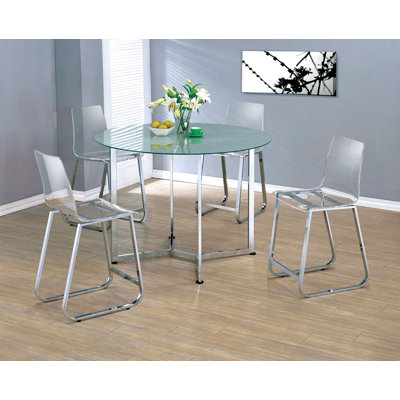 Wade Logan Sigli Counter Height Dining Table
