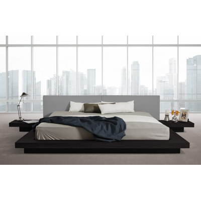 Wade Logan Carter Upholstered Platform Bed