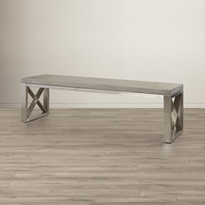Wade Logan Crestview Upholstered Bench