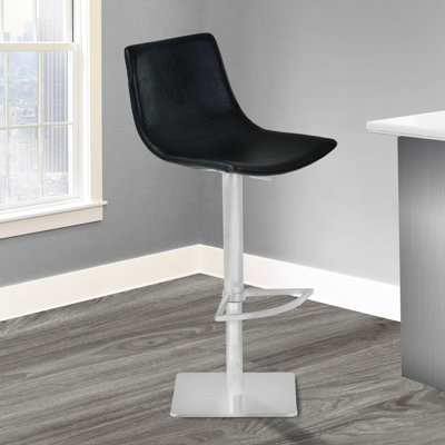 Wade Logan Banyon Adjustable Height Swivel Bar S..