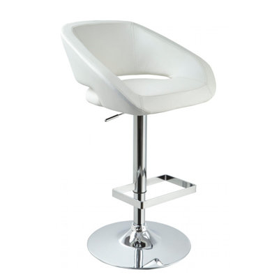 Wade Logan Patterson Adjustable Height Swivel Bar Stool