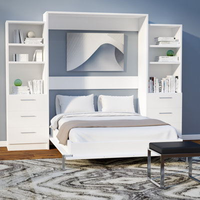 Wade Logan Lower Weston Murphy Wall Bed & Reviews Wade Logan Lower Weston Murphy Wall Bed & Reviews