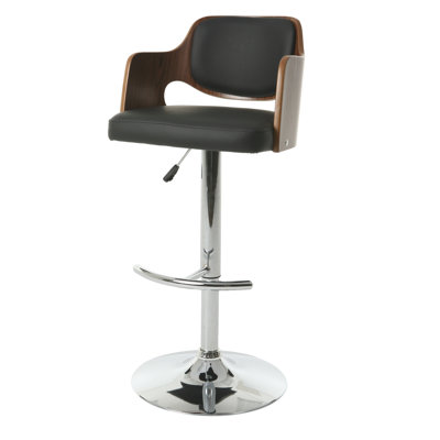 Corrigan Studio Syracuse Adjustable Height Swivel Bar Stool