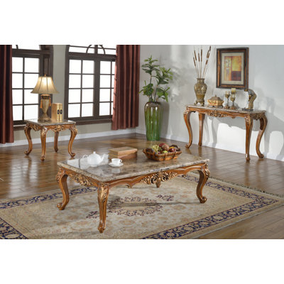BestMasterFurniture Marble Coffee Table