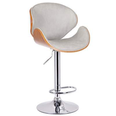 !nspire Adjustable Height Swivel Bar Stool