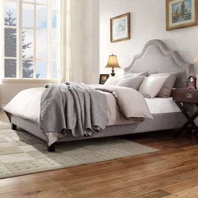 Lark Manor Nais Upholstered Panel Bed
