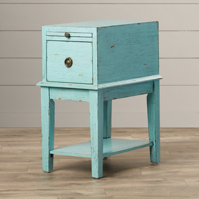 Lark Manor Philippine 1 Drawer End Table