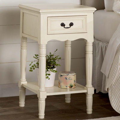 Lark Manor Yvelines 1 Drawer Nightstand