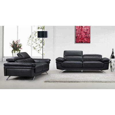 Container Morden 2 Piece Sofa and Loveseat Set