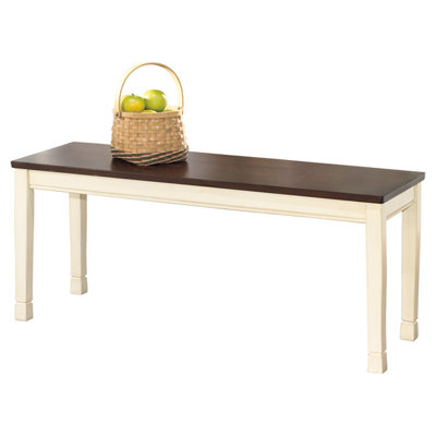 Beachcrest Home Magellan Wood Kitchen Bench