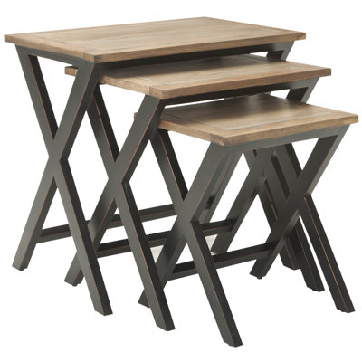 Loon Peak 3 Piece Edgecomb Nesting Table Set