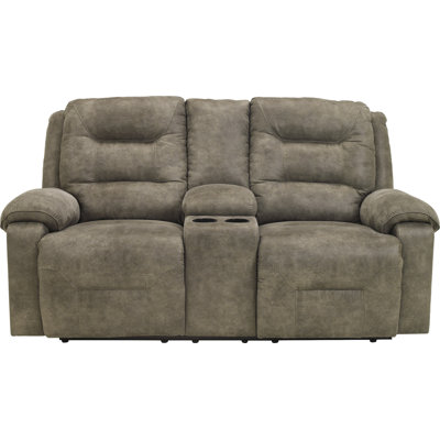 Loon Peak Tressider Loveseat with Console