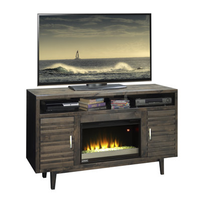 Loon Peak Calavar TV Stand with Electric Fireplace