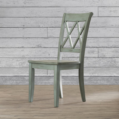 Loon Peak Castle Pines Side Chair in Antique Gre..