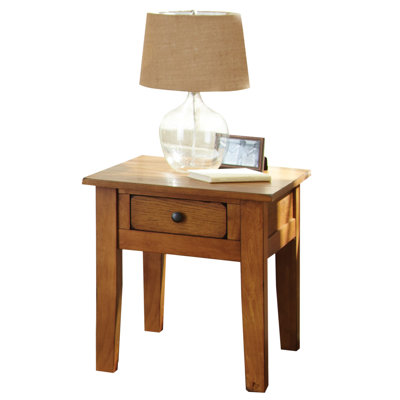 Loon Peak White Mountain End Table