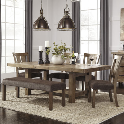 Dining Sets loon peak etolin 6 piece dining set & reviews | wayfair Dining Sets loon peak etolin 6 piece dining set & reviews | wayfair