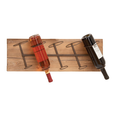 Trent Austin Design Conann 5 Bottle Wall Mounted Wine Rack