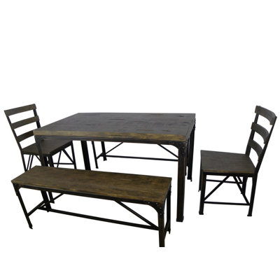 Trent Austin Design Diyadin Wood Kitchen Bench