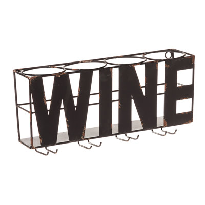 Trent Austin Design Doswell 4 Bottle Wall Mounte..