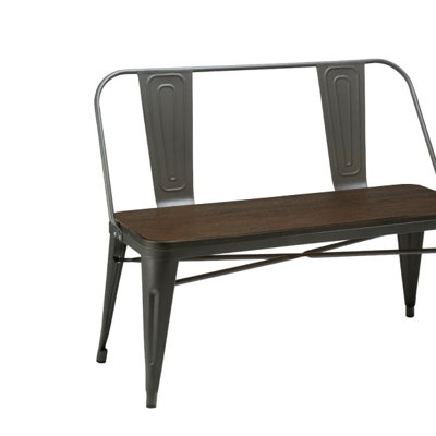 Trent Austin Design Caddo Metal Kitchen Bench