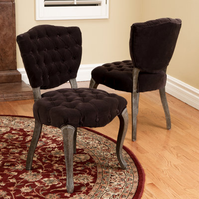 House of Hampton Daniel Tufted Side Chair (Set o..