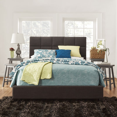 House of Hampton Redhill Upholstered Panel Bed