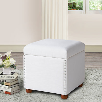 House of Hampton Lechlade Cube Ottoman