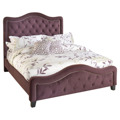 House of Hampton Lubitsch Upholstered Panel Bed