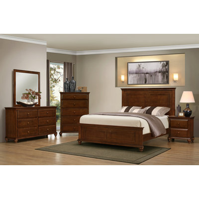 Three Posts Allenport Panel Customizable Bedroom..