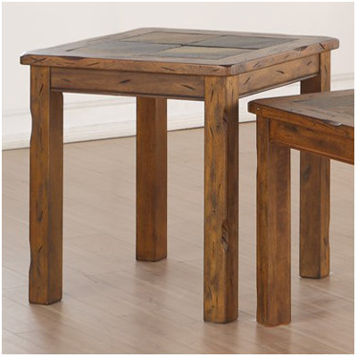 Loon Peak Fraser End Table by Simmons Casegoods