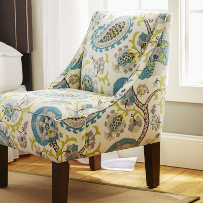 Bungalow Rose Heady Swoop Ladbroke Upholstered Arm Chair